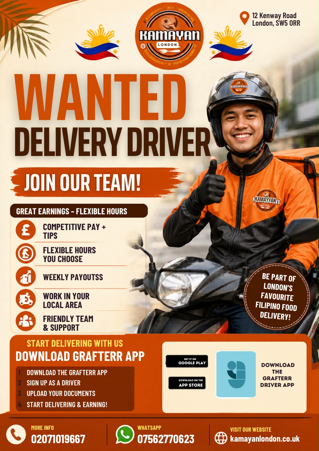 Kamayan London food delivery – order direct and save 10% on your first order with code FIRST10